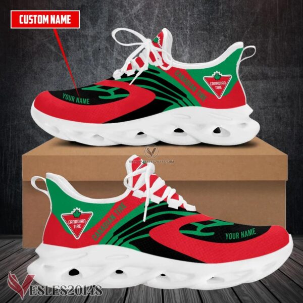 Personalized Canadian Tire Logo Custom Shoes, Best Running Shoes For Fans - Vesles2014S 1