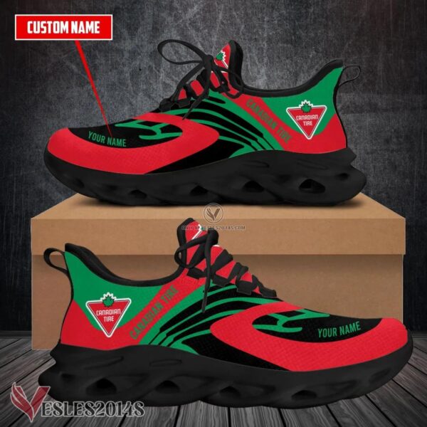 Personalized Canadian Tire Logo Custom Shoes, Best Running Shoes For Fans - Vesles2014S