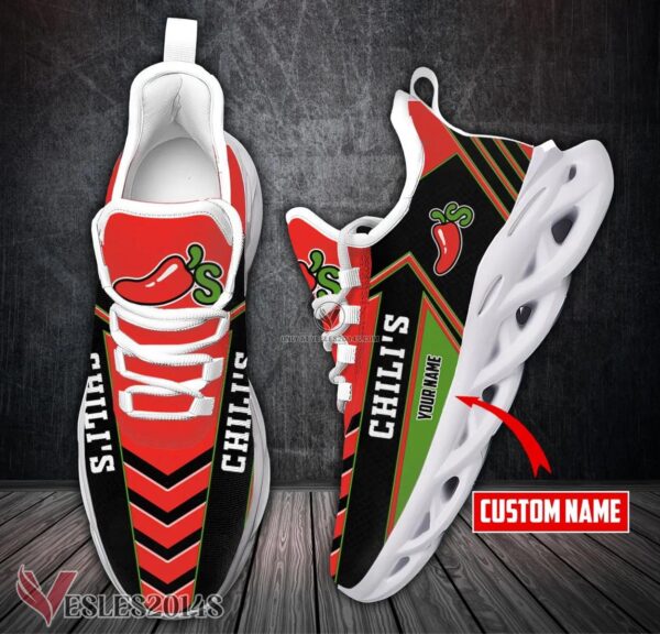Personalized Chili's Logo Custom Shoes, Best Running Shoes For Fans - Vesles2014S 2