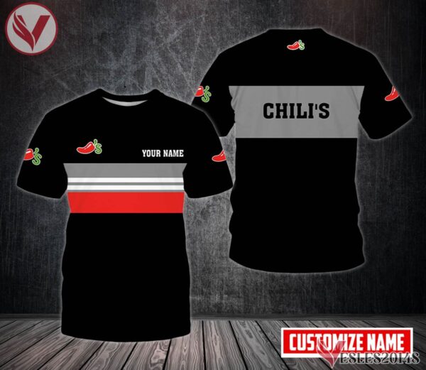 Personalized Chili's Uniform Custom Clothes, Unique Gifts For Employee - Vesles2014s 2
