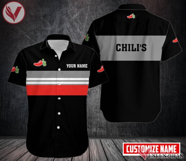 Personalized Chili's Uniform Custom Clothes, Unique Gifts For Employee - Vesles2014s 4