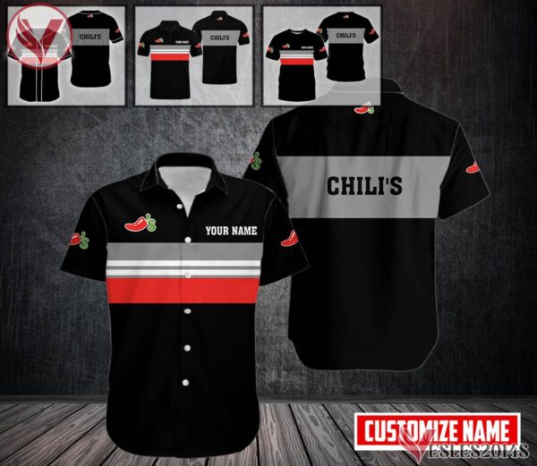 Personalized Chili's Uniform Custom Clothes, Unique Gifts For Employee - Vesles2014s