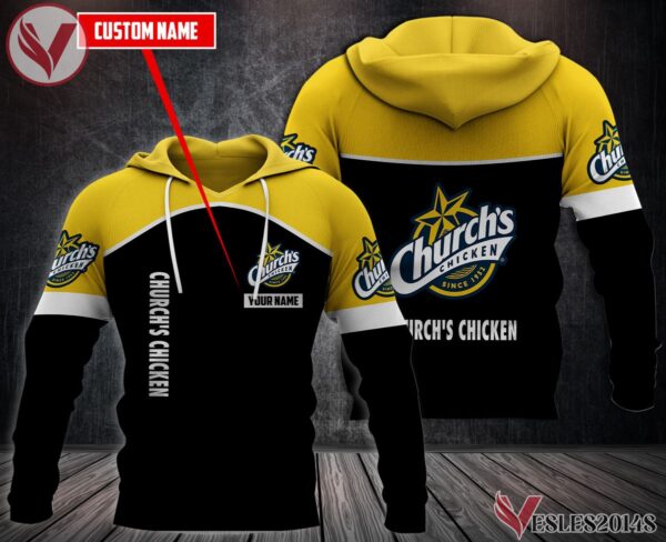 Personalized Church's Chicken Uniform Custom Clothes, Unique Gifts For Employee - Vesles2014s 1
