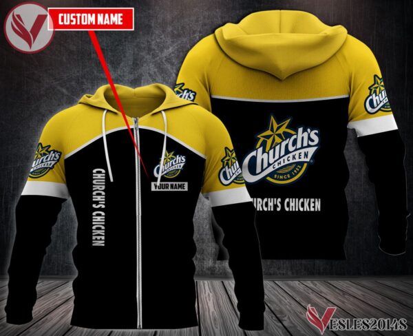 Personalized Church's Chicken Uniform Custom Clothes, Unique Gifts For Employee - Vesles2014s 2