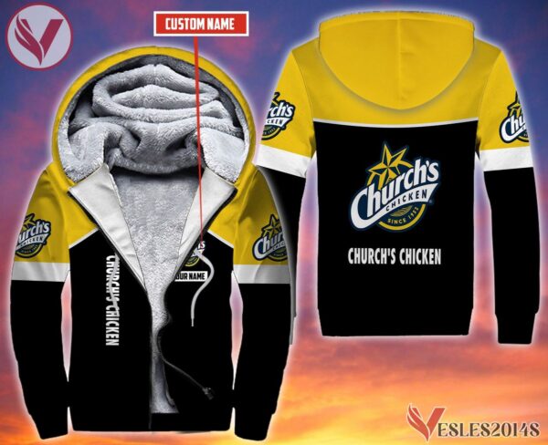 Personalized Church's Chicken Uniform Custom Clothes, Unique Gifts For Employee - Vesles2014s