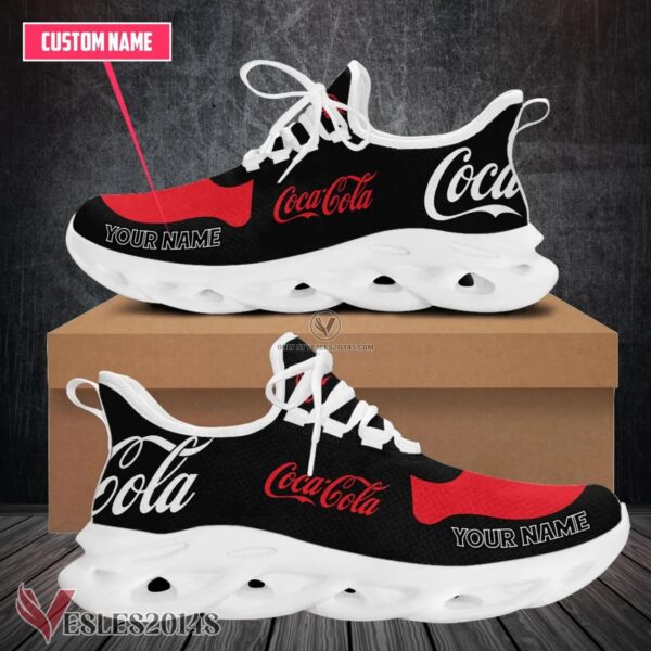 Personalized Coca-cola Logo Custom Shoes, Best Running Shoes For Fans - Vesles2014S 1