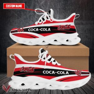 Personalized Coca-cola Logo Custom Shoes Style 1, Best Running Shoes For Fans - Vesles2014S 1
