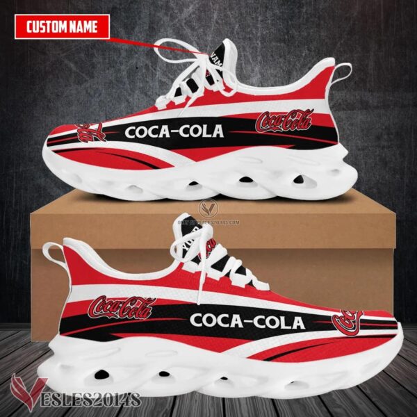 Personalized Coca-cola Logo Custom Shoes Style 1, Best Running Shoes For Fans - Vesles2014S 1
