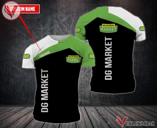 Personalized Dg Market Uniform Custom Clothes Style 1, Unique Gifts For Employee - Vesles2014s 1