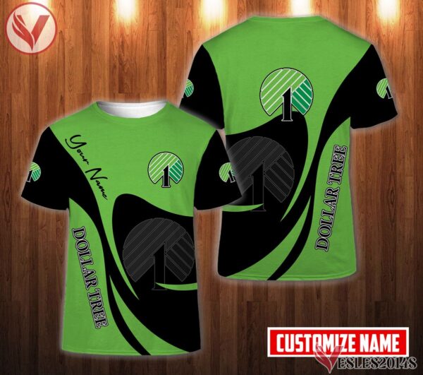 Personalized Dollar Tree Uniform Custom Clothes Style 2, Unique Gifts For Employee - Vesles2014s 3