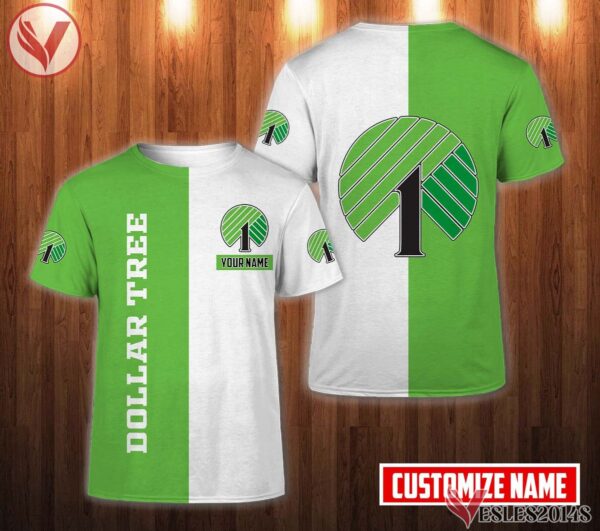 Personalized Dollar Tree Uniform Custom Clothes, Unique Gifts For Employee - Vesles2014s 3