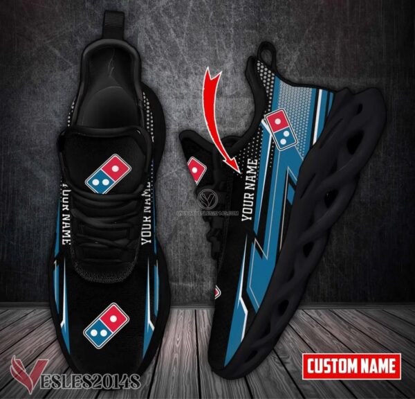 Personalized Domino's Logo Custom Shoes, Best Running Shoes For Fans - Vesles2014S
