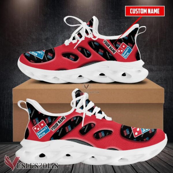 Personalized Domino's Pizza Logo Custom Shoes Style 2, Best Running Shoes For Fans - Vesles2014S 1