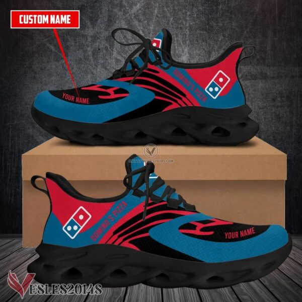 Personalized Domino's Pizza Logo Custom Shoes Style 3, Best Running Shoes For Fans - Vesles2014S