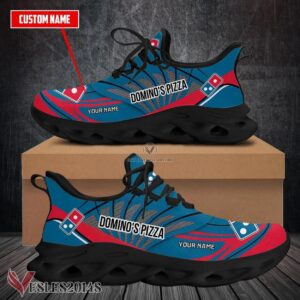 Personalized Domino's Pizza Logo Custom Shoes Style 5, Best Running Shoes For Fans - Vesles2014S