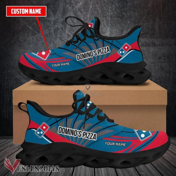 Personalized Domino's Pizza Logo Custom Shoes Style 5, Best Running Shoes For Fans - Vesles2014S