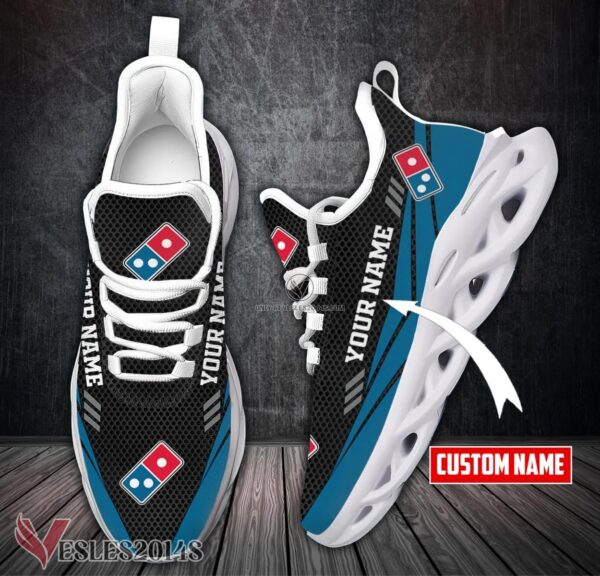 Personalized Domino's Pizza Logo Custom Shoes Style 6, Best Running Shoes For Fans - Vesles2014S 1