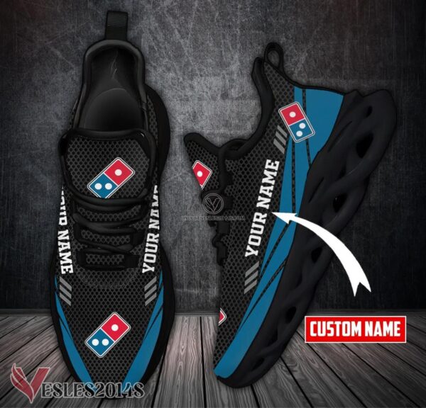 Personalized Domino's Pizza Logo Custom Shoes Style 6, Best Running Shoes For Fans - Vesles2014S