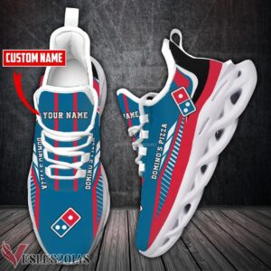 Personalized Domino's Pizza Logo Custom Shoes Style 7, Best Running Shoes For Fans - Vesles2014S 1
