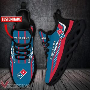Personalized Domino's Pizza Logo Custom Shoes Style 7, Best Running Shoes For Fans - Vesles2014S