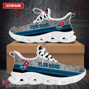 Personalized Domino's Pizza Logo Custom Shoes Style 8, Best Running Shoes For Fans - Vesles2014S 1