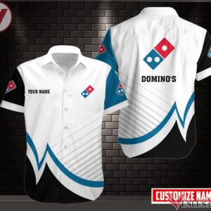 Personalized Domino's Pizza Uniform Custom Clothes Style 1, Unique Gifts For Employee - Vesles2014s 2
