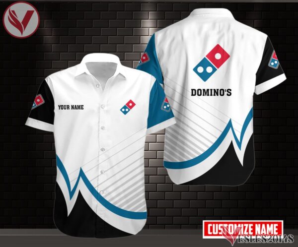 Personalized Domino's Pizza Uniform Custom Clothes Style 1, Unique Gifts For Employee - Vesles2014s 2