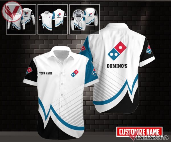 Personalized Domino's Pizza Uniform Custom Clothes Style 1, Unique Gifts For Employee - Vesles2014s