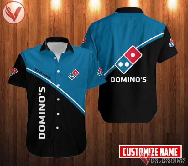 Personalized Domino's Pizza Uniform Custom Clothes Style 13, Unique Gifts For Employee - Vesles2014s