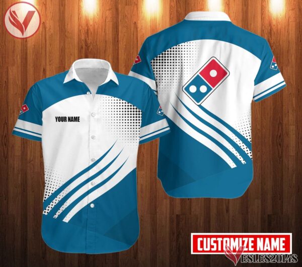 Personalized Domino's Pizza Uniform Custom Clothes Style 15, Unique Gifts For Employee - Vesles2014s