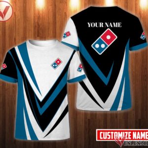 Personalized Domino's Pizza Uniform Custom Clothes Style 16, Unique Gifts For Employee - Vesles2014s 3