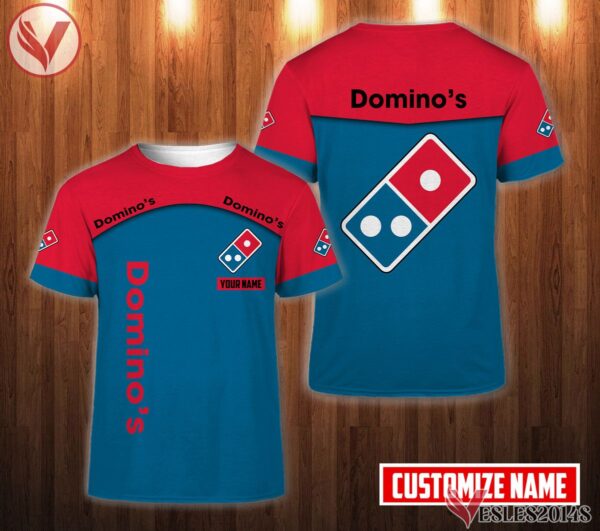 Personalized Domino's Pizza Uniform Custom Clothes Style 17, Unique Gifts For Employee - Vesles2014s 3