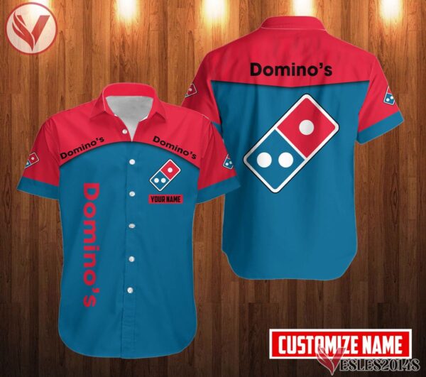 Personalized Domino's Pizza Uniform Custom Clothes Style 17, Unique Gifts For Employee - Vesles2014s