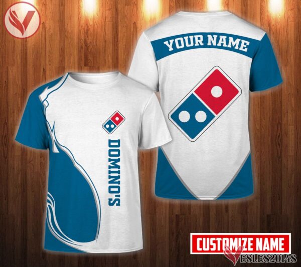 Personalized Domino's Pizza Uniform Custom Clothes Style 18, Unique Gifts For Employee - Vesles2014s 3