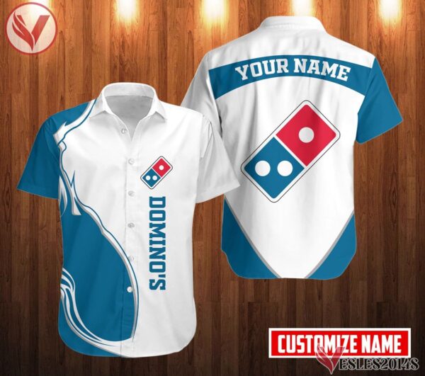 Personalized Domino's Pizza Uniform Custom Clothes Style 18, Unique Gifts For Employee - Vesles2014s