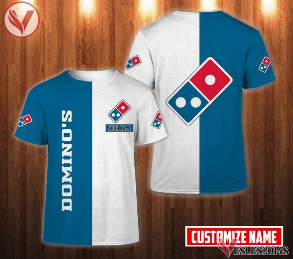 Personalized Domino's Pizza Uniform Custom Clothes Style 19, Unique Gifts For Employee - Vesles2014s 3