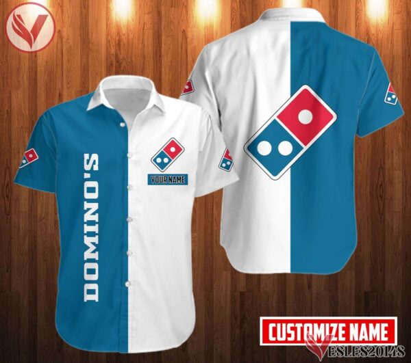 Personalized Domino's Pizza Uniform Custom Clothes Style 19, Unique Gifts For Employee - Vesles2014s