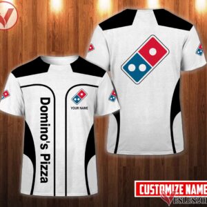 Personalized Domino's Pizza Uniform Custom Clothes Style 20, Unique Gifts For Employee - Vesles2014s 3