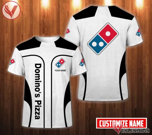 Personalized Domino's Pizza Uniform Custom Clothes Style 20, Unique Gifts For Employee - Vesles2014s 3