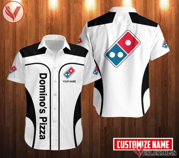 Personalized Domino's Pizza Uniform Custom Clothes Style 20, Unique Gifts For Employee - Vesles2014s