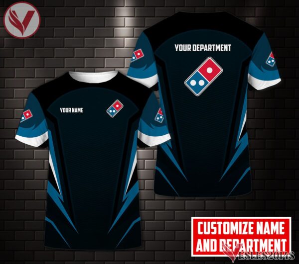 Personalized Domino's Pizza Uniform Custom Clothes Style 23, Unique Gifts For Employee - Vesles2014s 1