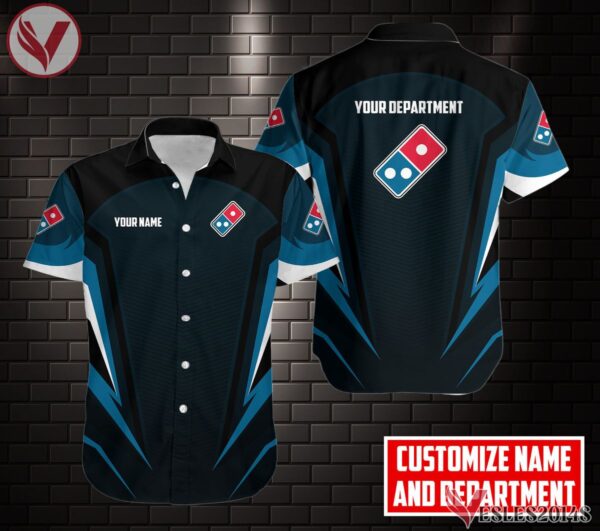 Personalized Domino's Pizza Uniform Custom Clothes Style 23, Unique Gifts For Employee - Vesles2014s
