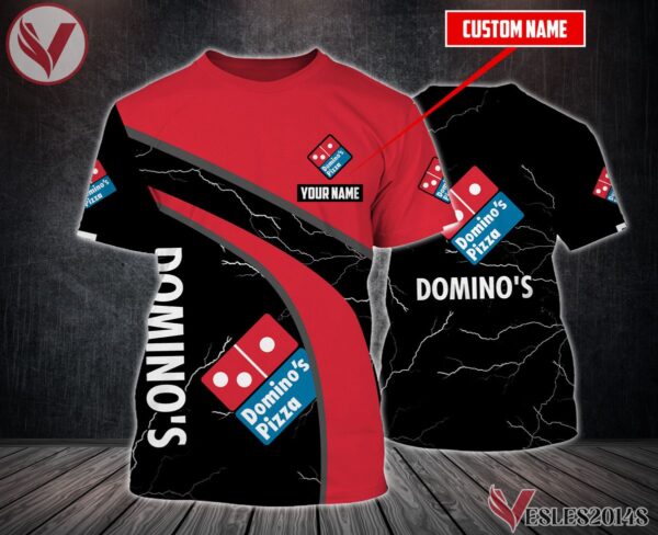 Personalized Domino's Pizza Uniform Custom Clothes Style 26, Unique Gifts For Employee - Vesles2014s 1