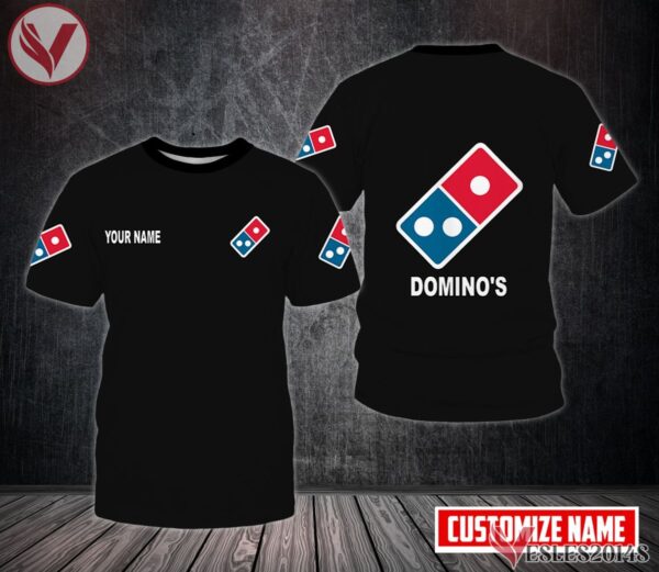Personalized Domino's Pizza Uniform Custom Clothes Style 3, Unique Gifts For Employee - Vesles2014s 2