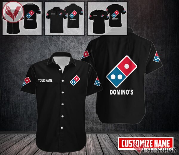 Personalized Domino's Pizza Uniform Custom Clothes Style 3, Unique Gifts For Employee - Vesles2014s