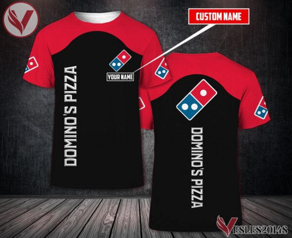 Personalized Domino's Pizza Uniform Custom Clothes Style 4, Unique Gifts For Employee - Vesles2014s 2
