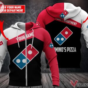 Personalized Domino's Pizza Uniform Custom Clothes Style 8, Unique Gifts For Employee - Vesles2014s 1