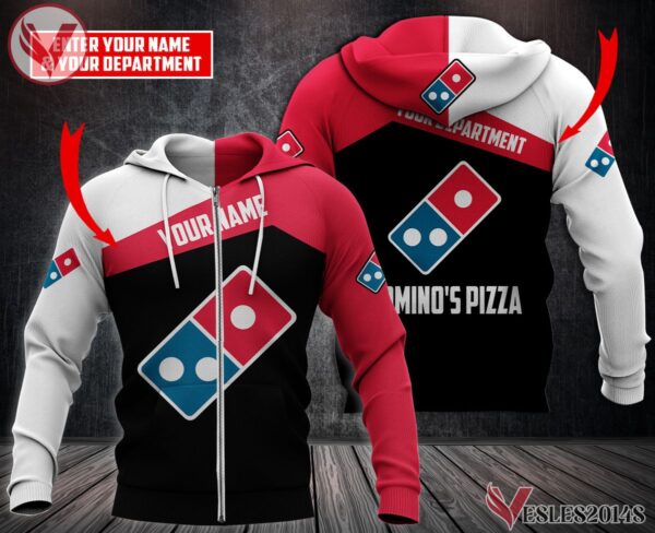 Personalized Domino's Pizza Uniform Custom Clothes Style 8, Unique Gifts For Employee - Vesles2014s 1