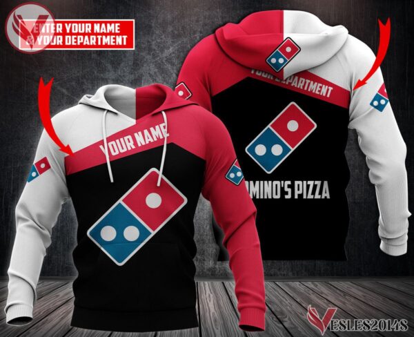Personalized Domino's Pizza Uniform Custom Clothes Style 8, Unique Gifts For Employee - Vesles2014s