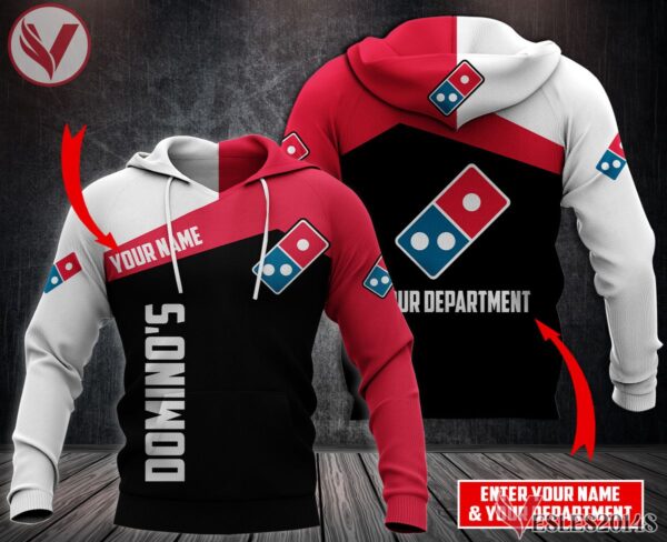 Personalized Domino's Pizza Uniform Custom Clothes Style 9, Unique Gifts For Employee - Vesles2014s 1